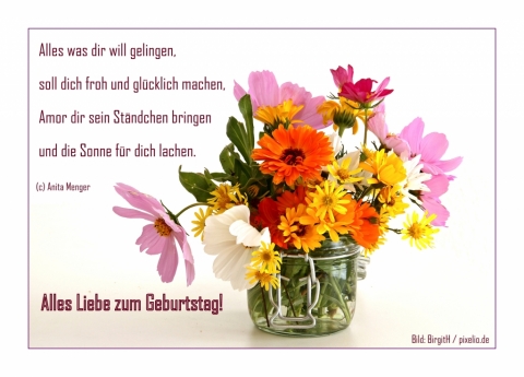 Geburtstagsspruch