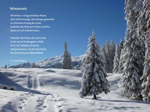 Wintergedichte Meine Gedichte zur Winterzeit